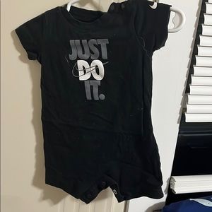 Nike short sleeve romper